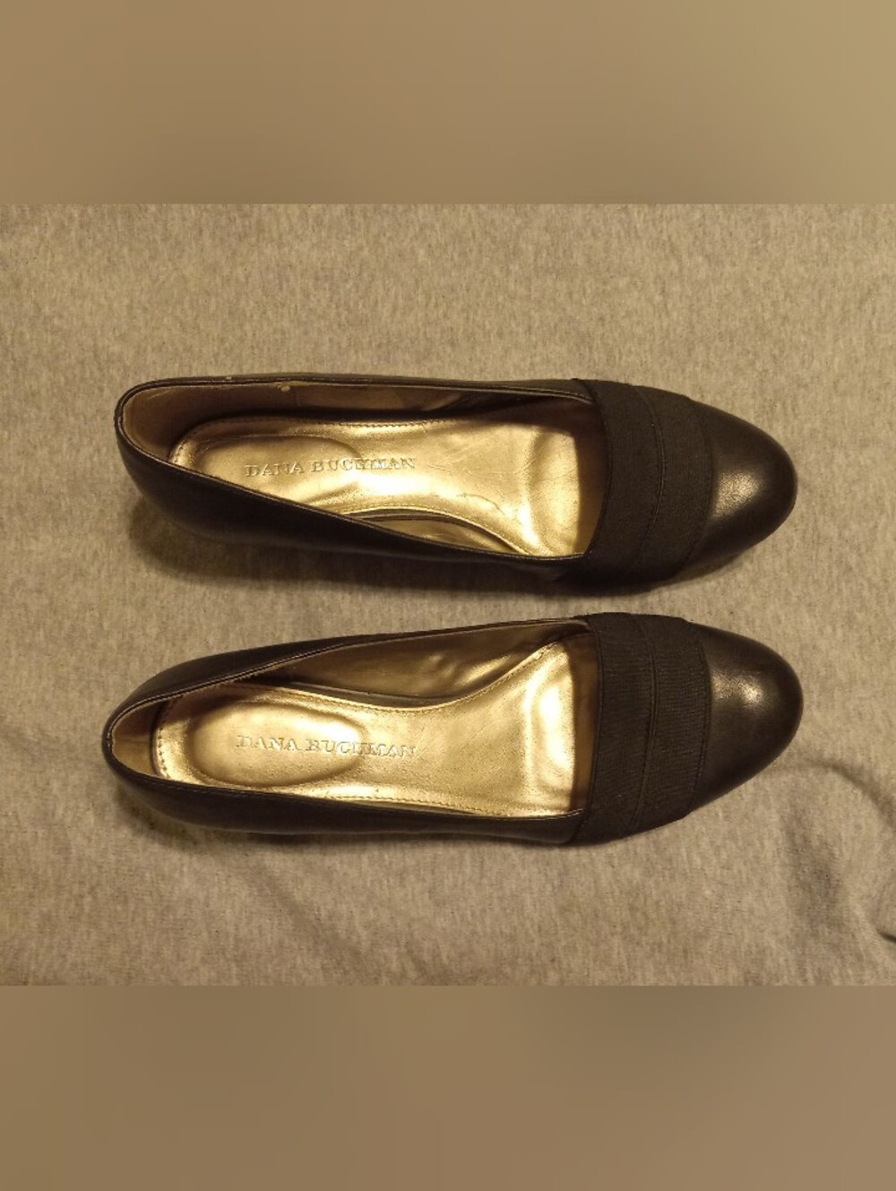 Dana Buchman Black Women's Slip-On Ballet Flats Size 7. Worn Once